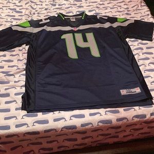 DK Metcalf Seahawks Jersey Blue 3XLT